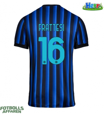 Inter Milan Davide Frattesi #16 Hemmatröja 2025-26 Kortärmad